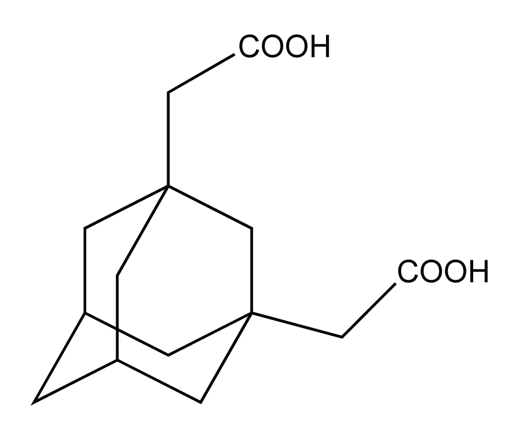scheme:Tricyclo[3,3,1,1(3,7)]decane-1,3-diacetic acid