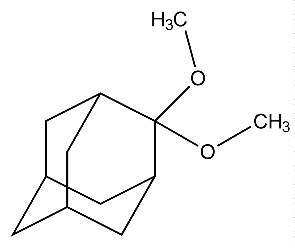scheme:2,2-Dimethoxyadamantane